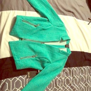 Mint blazer